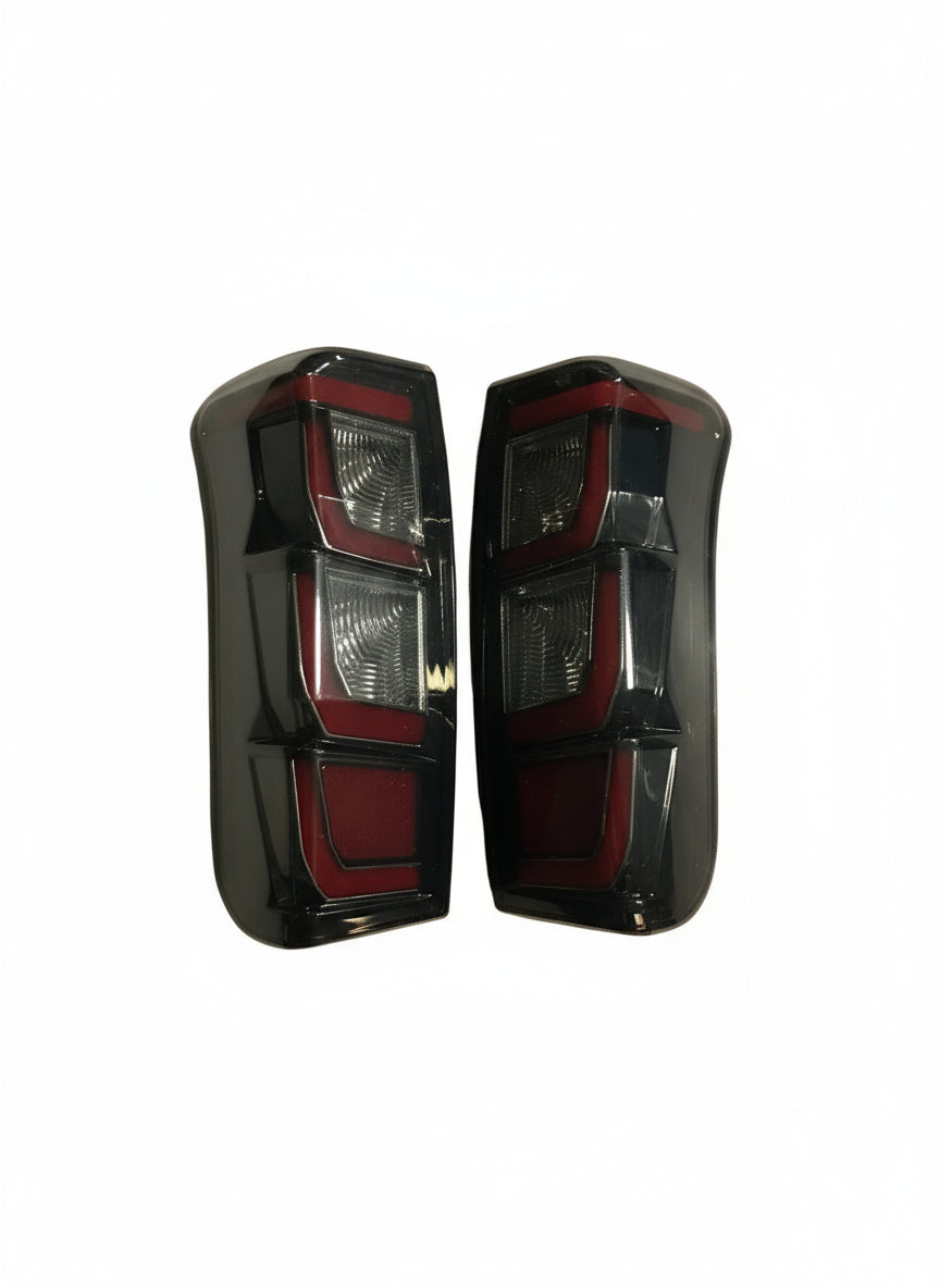 Izuzu D-max Tinted Tail Lights