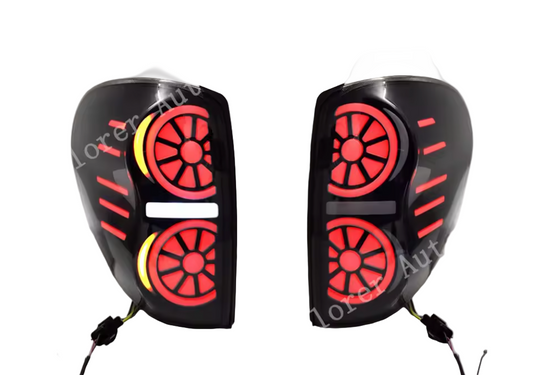 Mitsubishi Triton Tail Lights Tinted Wheel