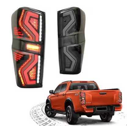 Izuzu D-max Tinted Tail Lights